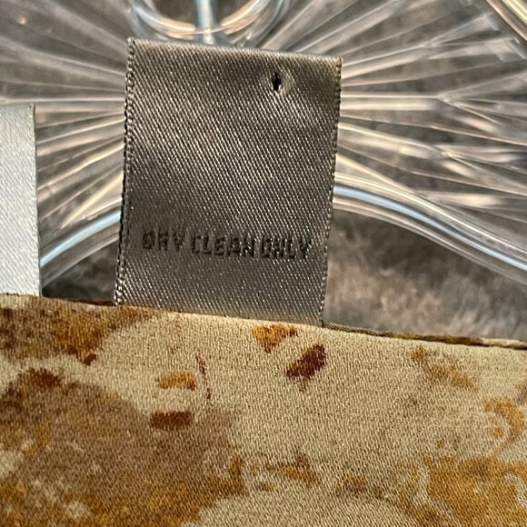 Chicos 1 Women Silk Linen Beaded Mixed Media Aztec V Neck Long Sleeve Top M - Picture 14 of 14